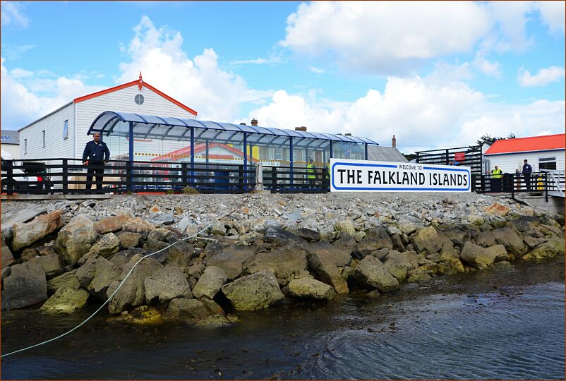 Falklands welcome